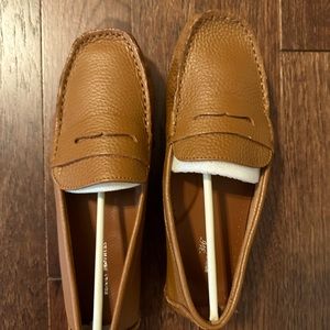 Brooks Brothers Women’s Driving Moc size 8 Cognac NWT